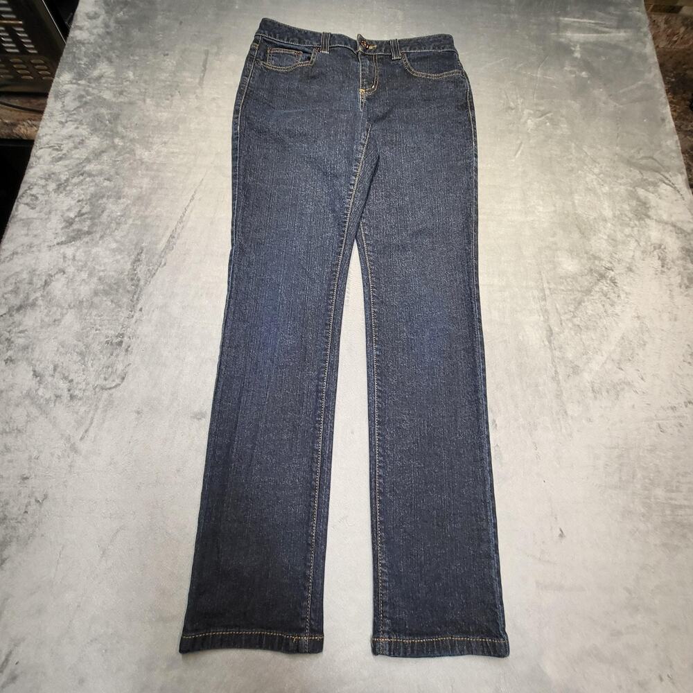 DKNY Jeans Jeans Womens 10R Blue Skinny Dark Wash Extra Slim Stretch Denim